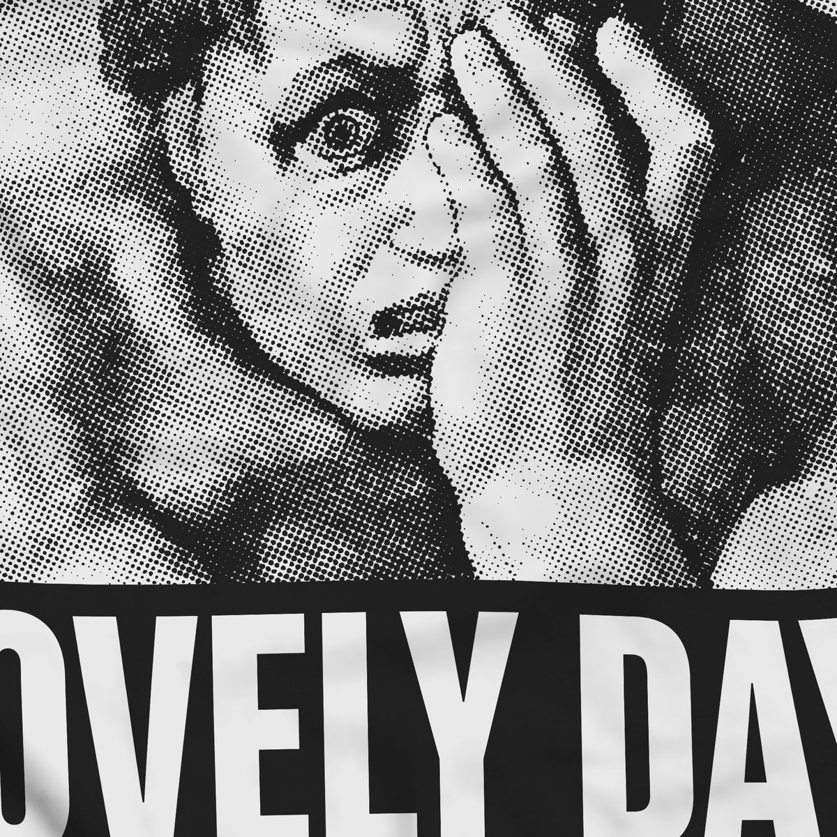 Just another lovely day / férfi fekete póló