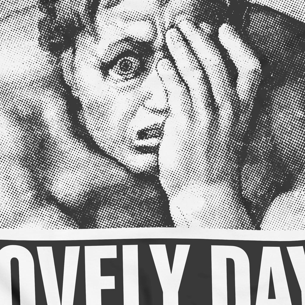 Just another lovely day / férfi fehér póló