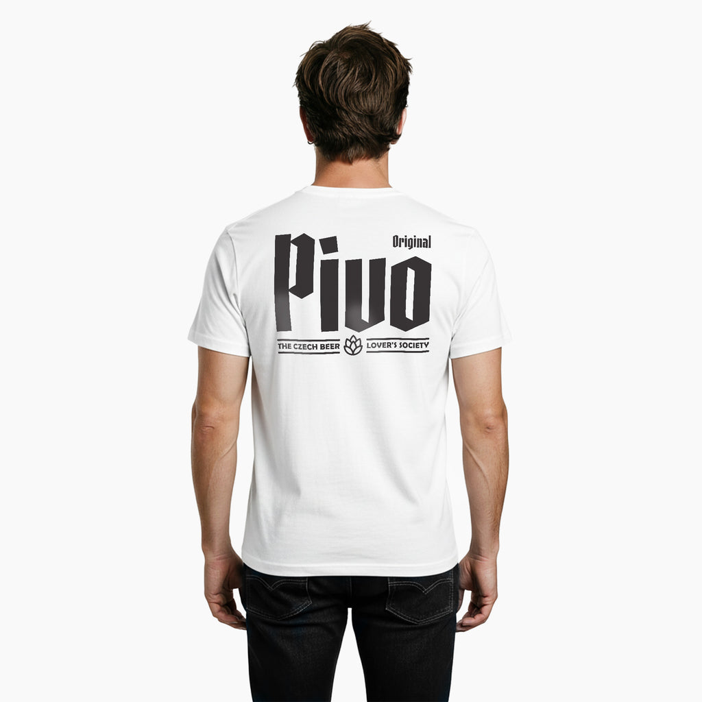 Pivo / Férfi fehér póló
