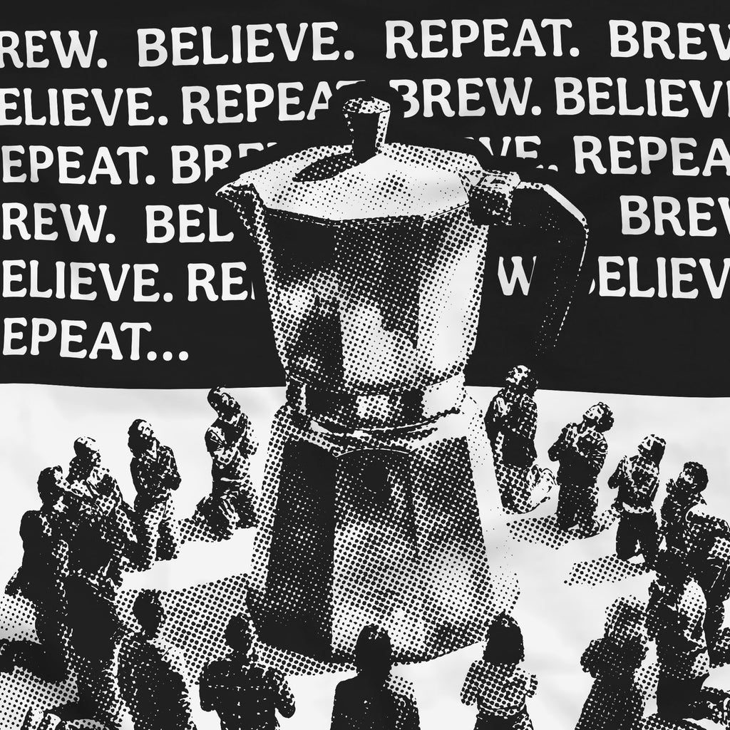 Coffee cult / férfi fekete póló
