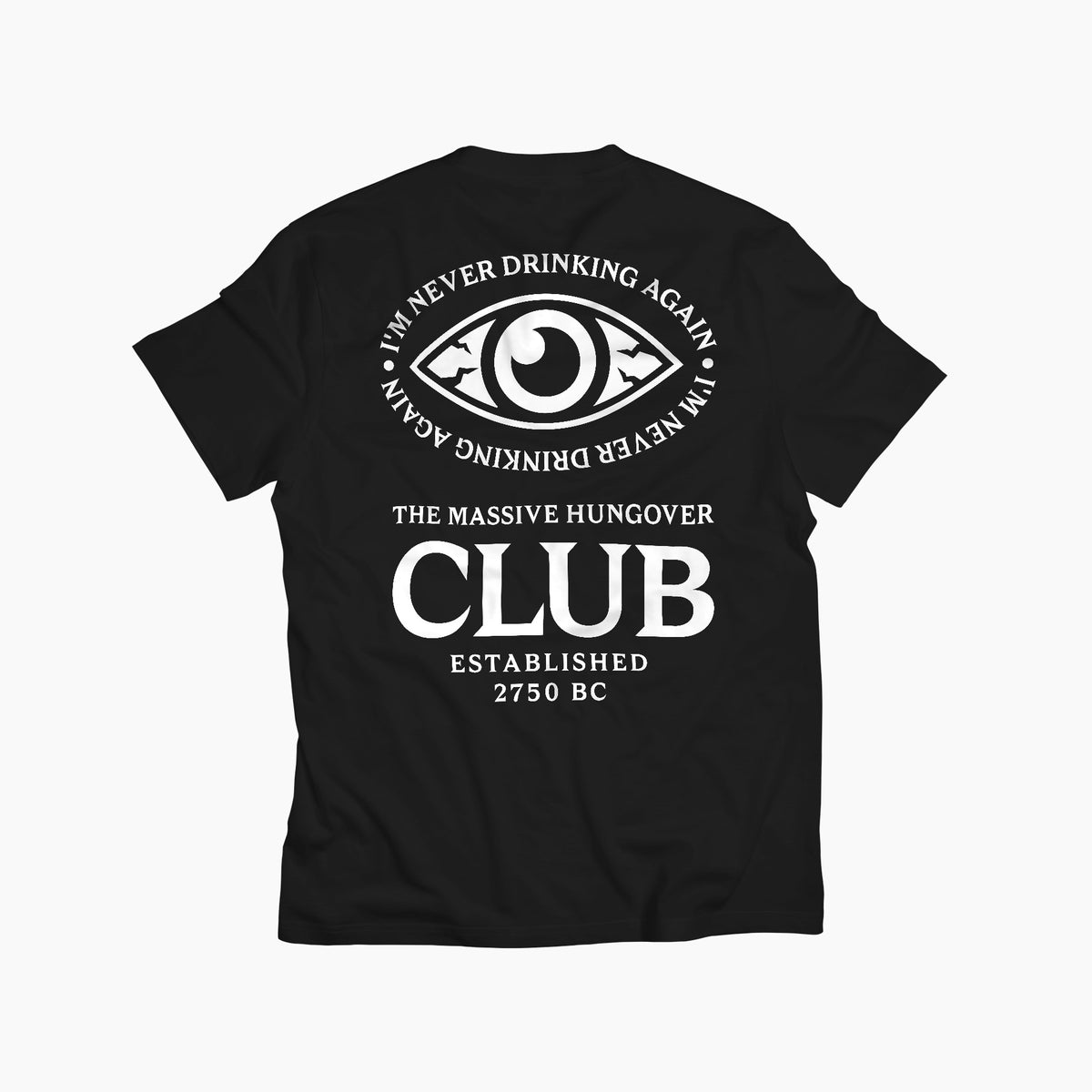 The Club / Férfi fekete póló