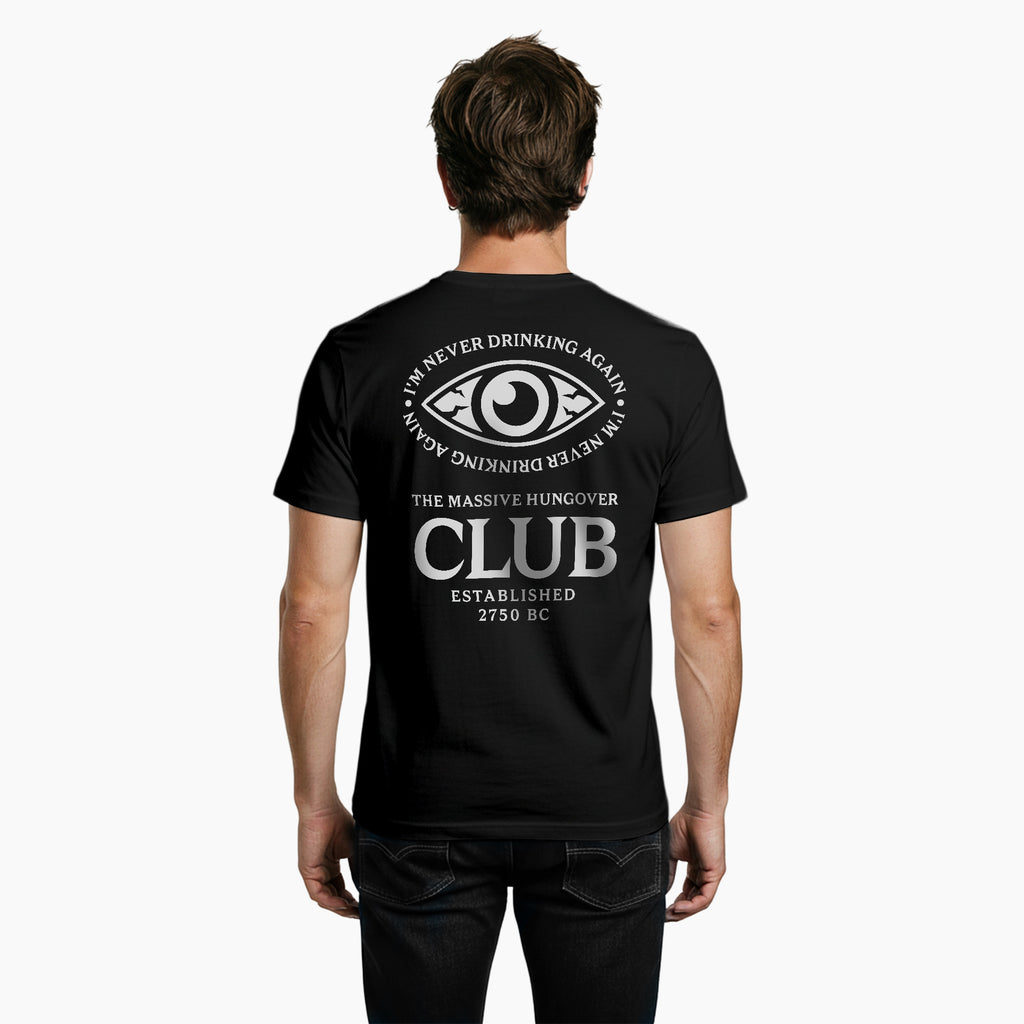 The Club / Férfi fekete póló