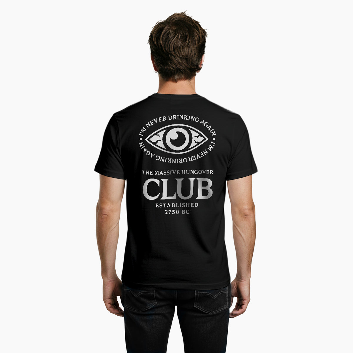 The Club / Férfi fekete póló