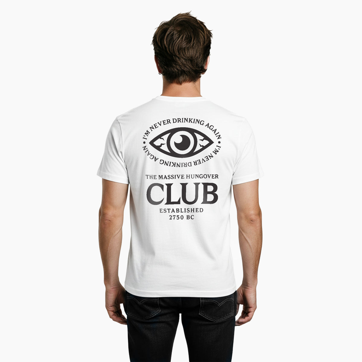 The Club / Férfi fehér póló