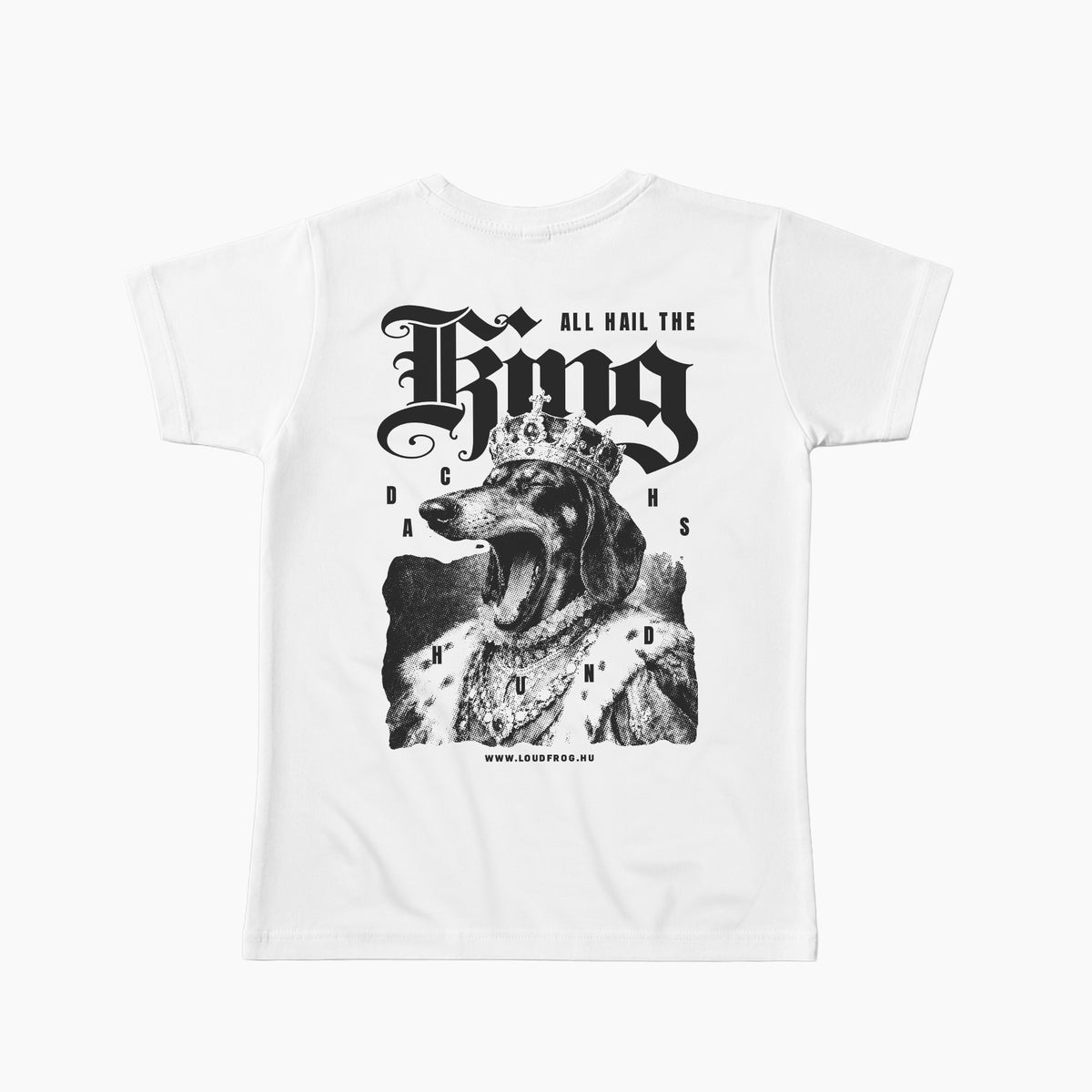 The king / Női fehér póló