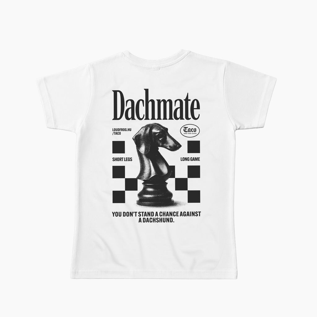 Dachmate / Női fehér póló
