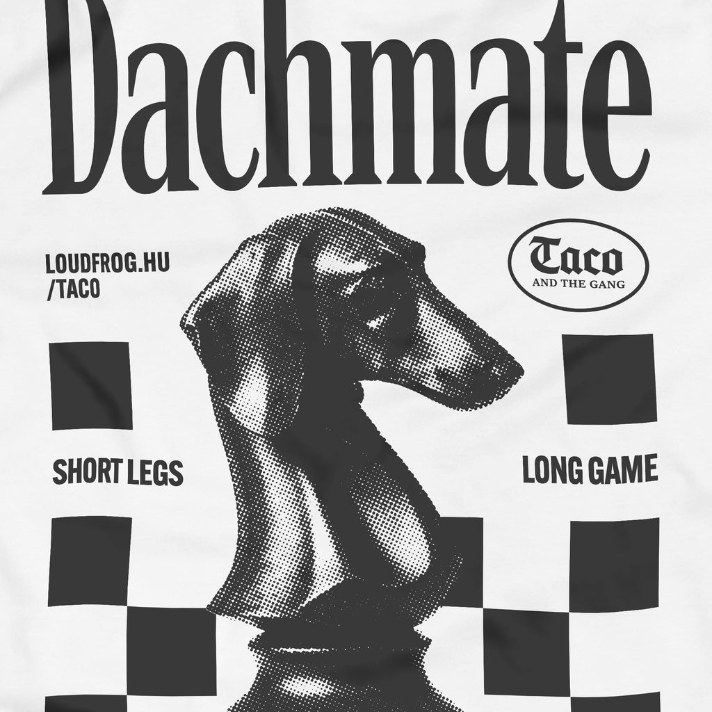 Dachmate / Férfi fehér póló
