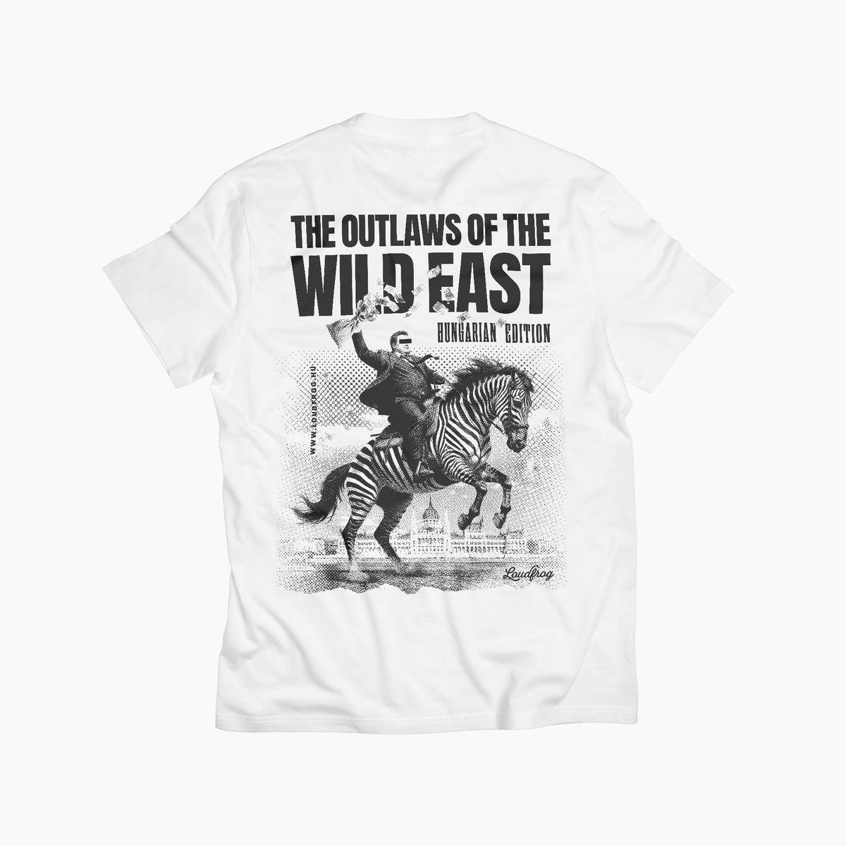 Wild East / férfi fehér póló