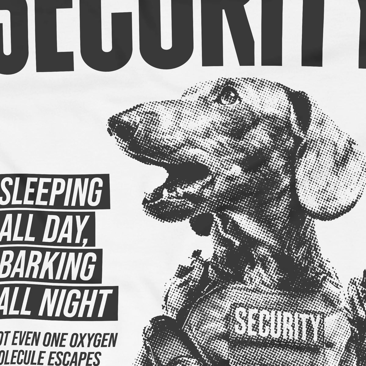 Security / Női fehér póló