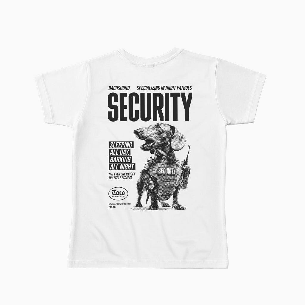 Security / Női fehér póló