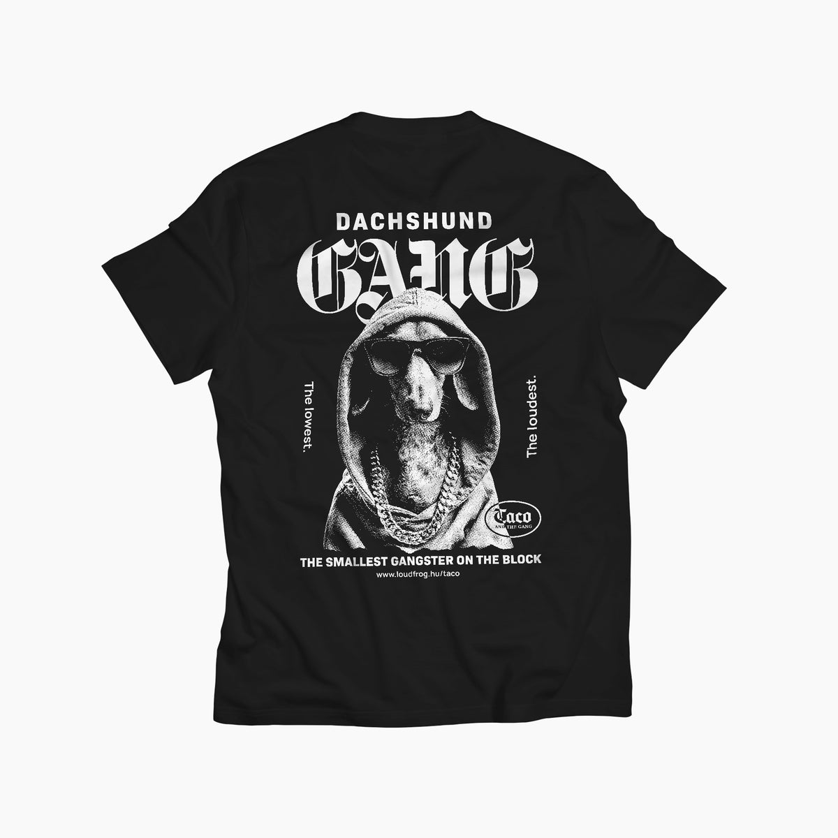 Gang / Férfi fekete póló