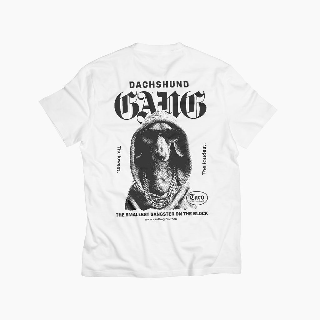 Gang / Férfi fehér póló