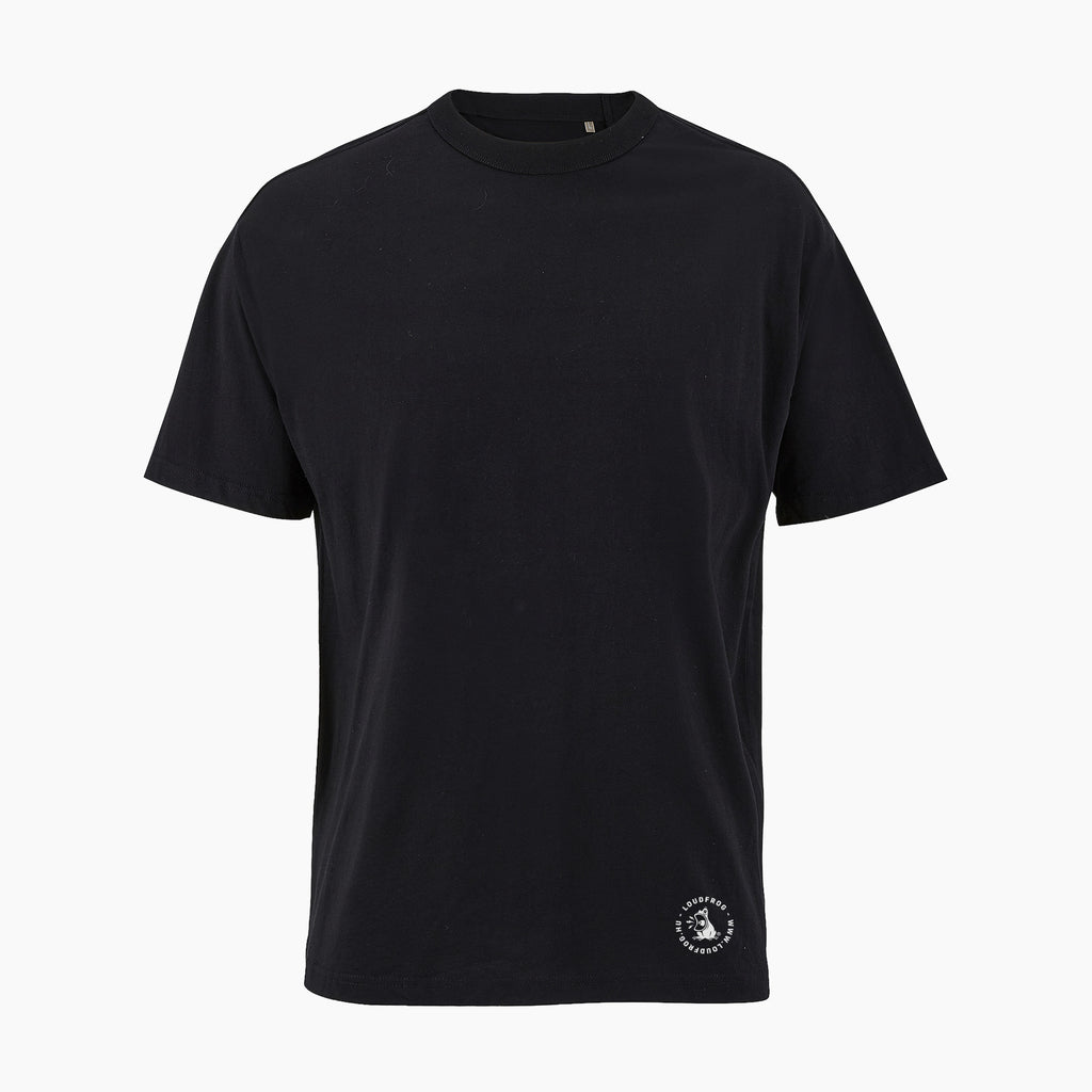 NOPE / Férfi fekete oversize póló