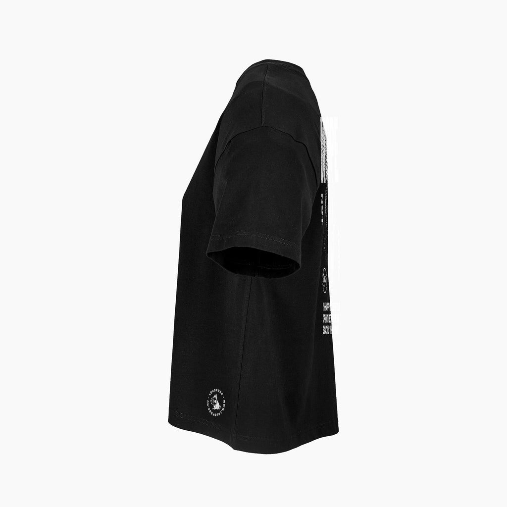 NOPE / Női fekete oversize póló